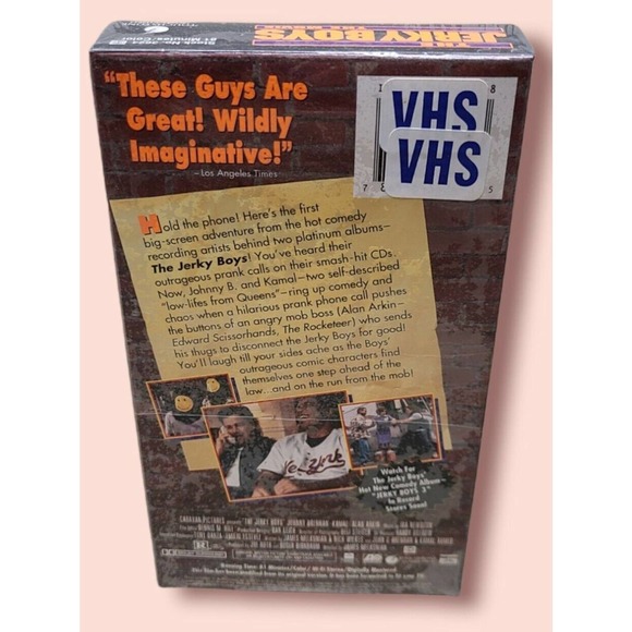 The Jerky Boys : The Movie (VHS, 1995) OOP Green Day Tom Jones - SEALED - Picture 3 of 5